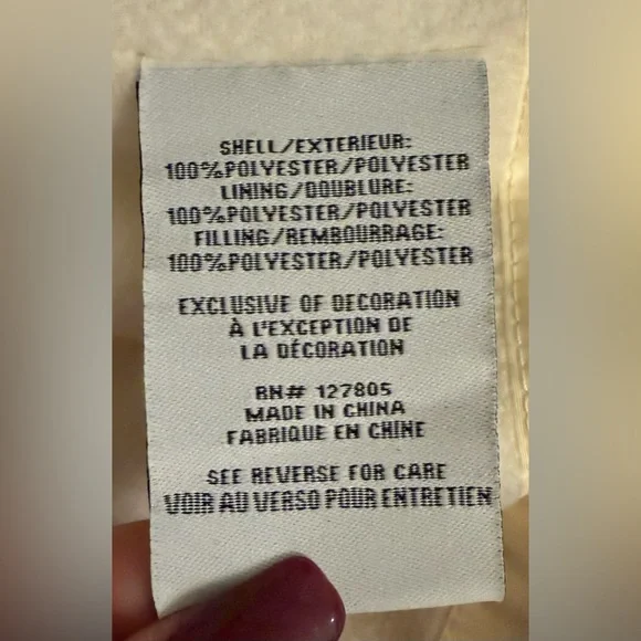 NWOT STEVE MADDEN Women's Cream Quilted Long Coat - Size XS - Picture 12 of 13